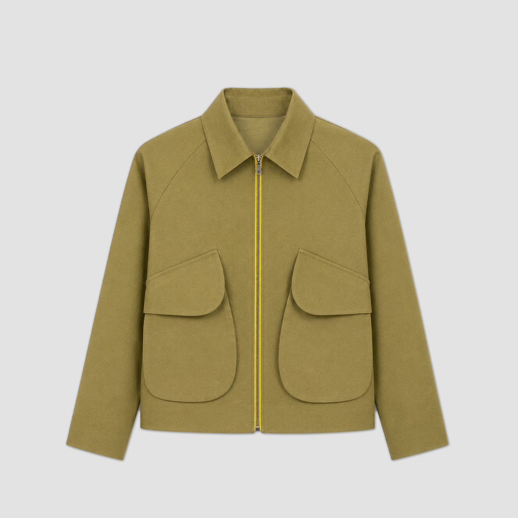 SUPER POCKET JACKET LICHEN