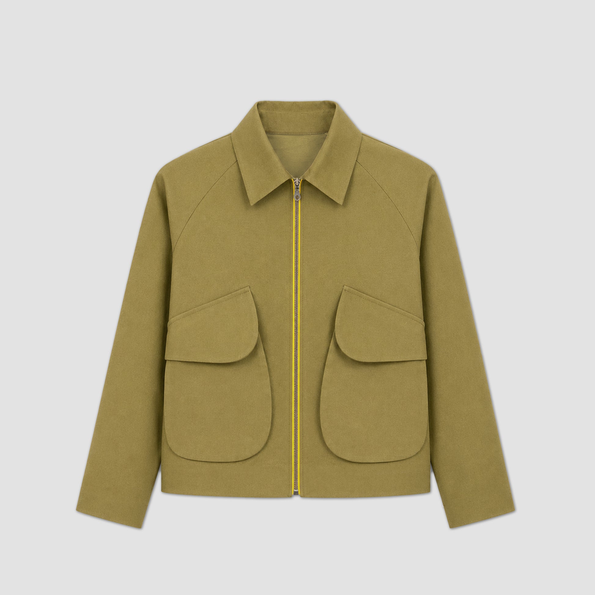 SUPER POCKET JACKET LICHEN