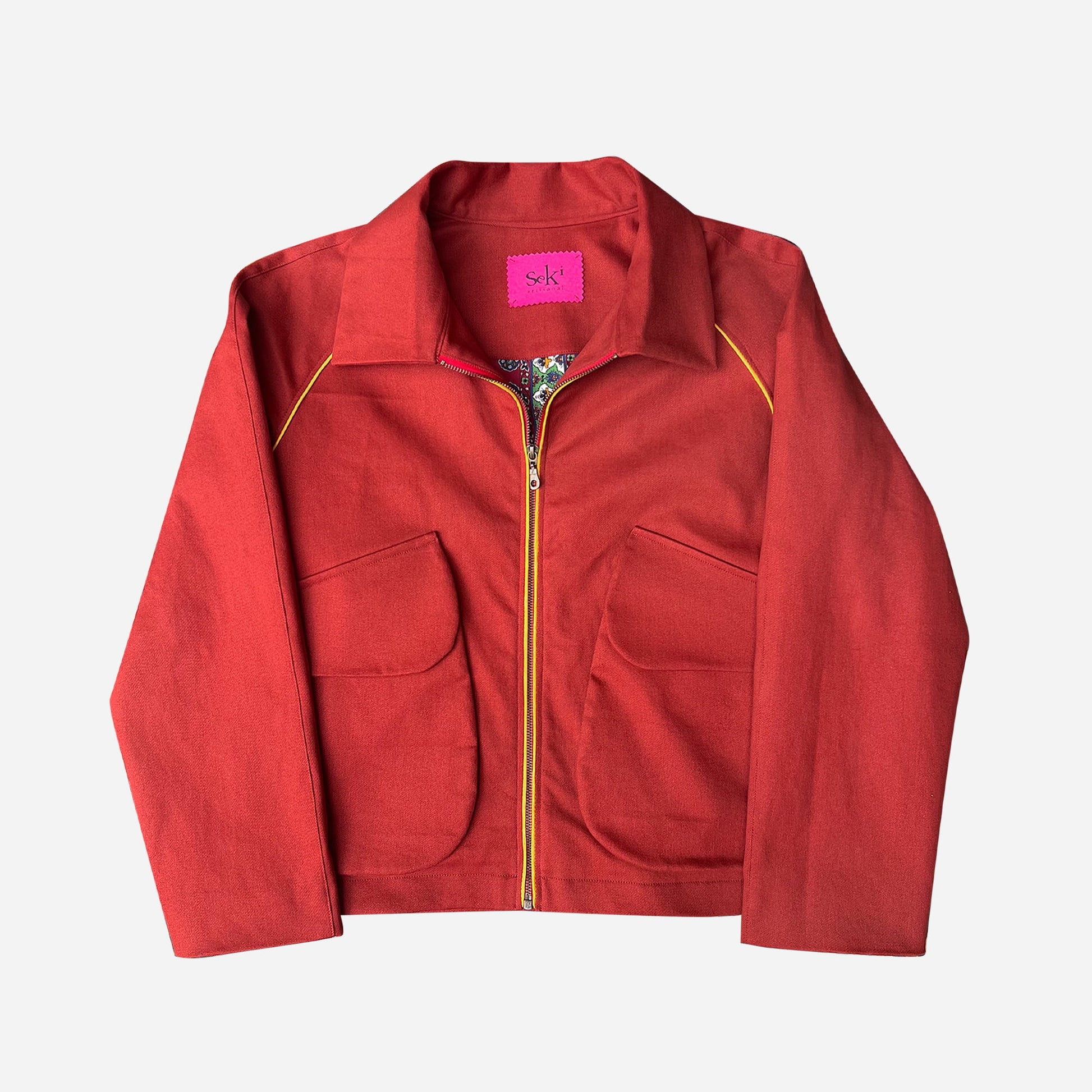 SUPER POCKET JACKET ORANGE BRULÉE