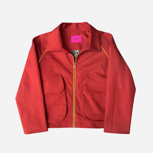 SUPER POCKET JACKET ORANGE BRULÉE