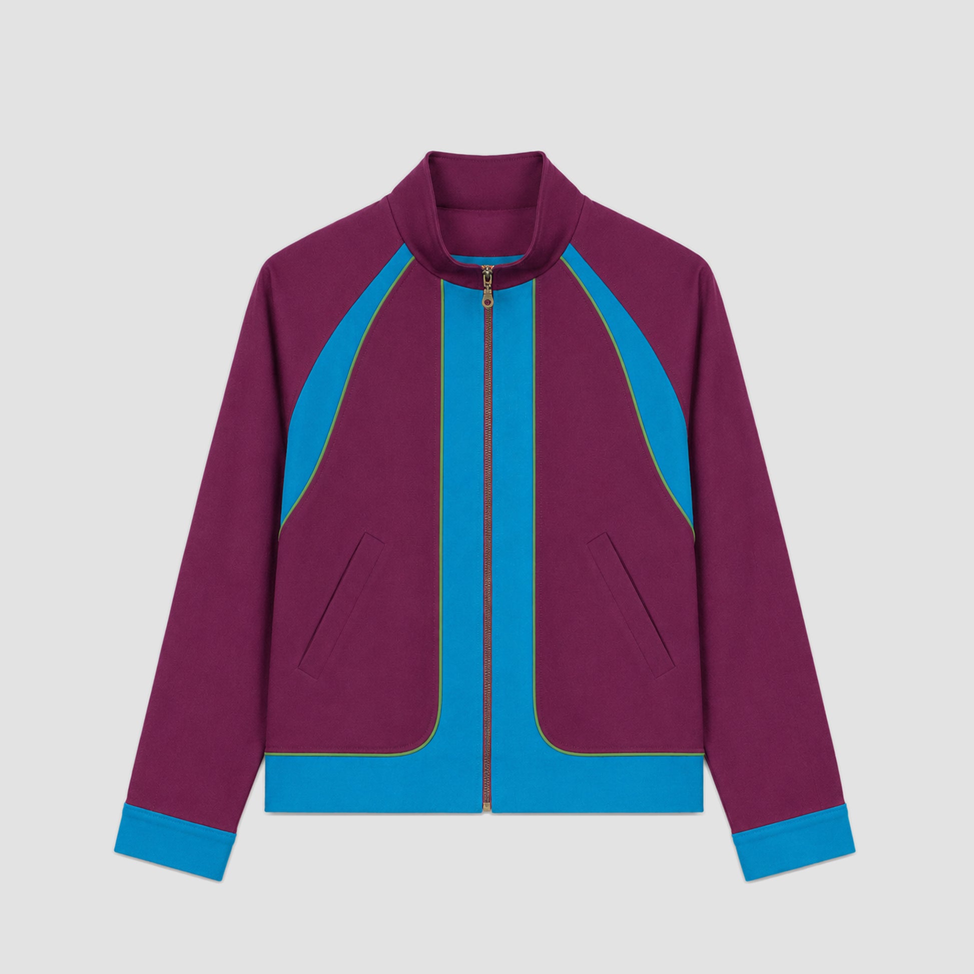 TRACK JACKET GRENAT