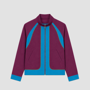 TRACK JACKET GRENAT
