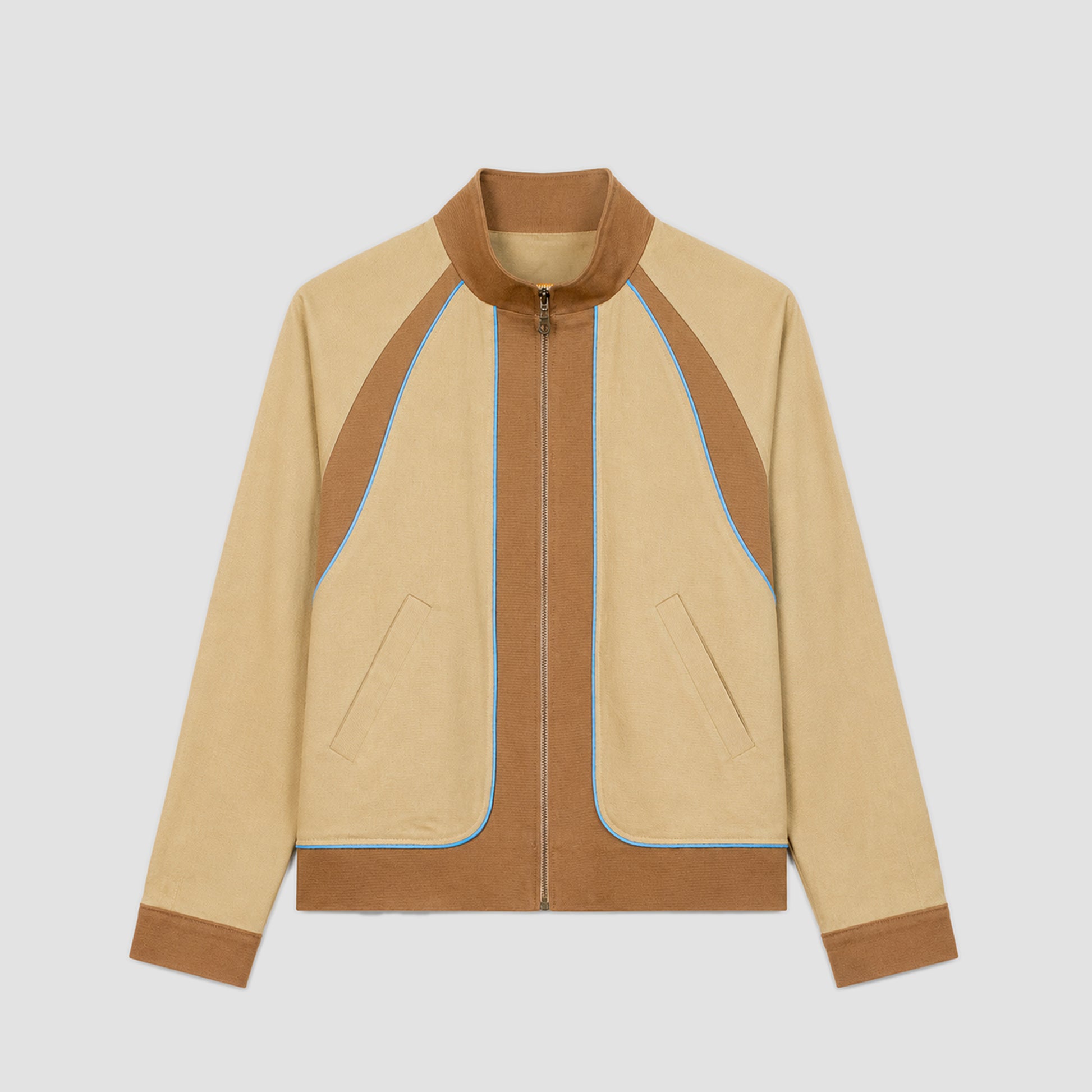 TRACK JACKET NOISETTE