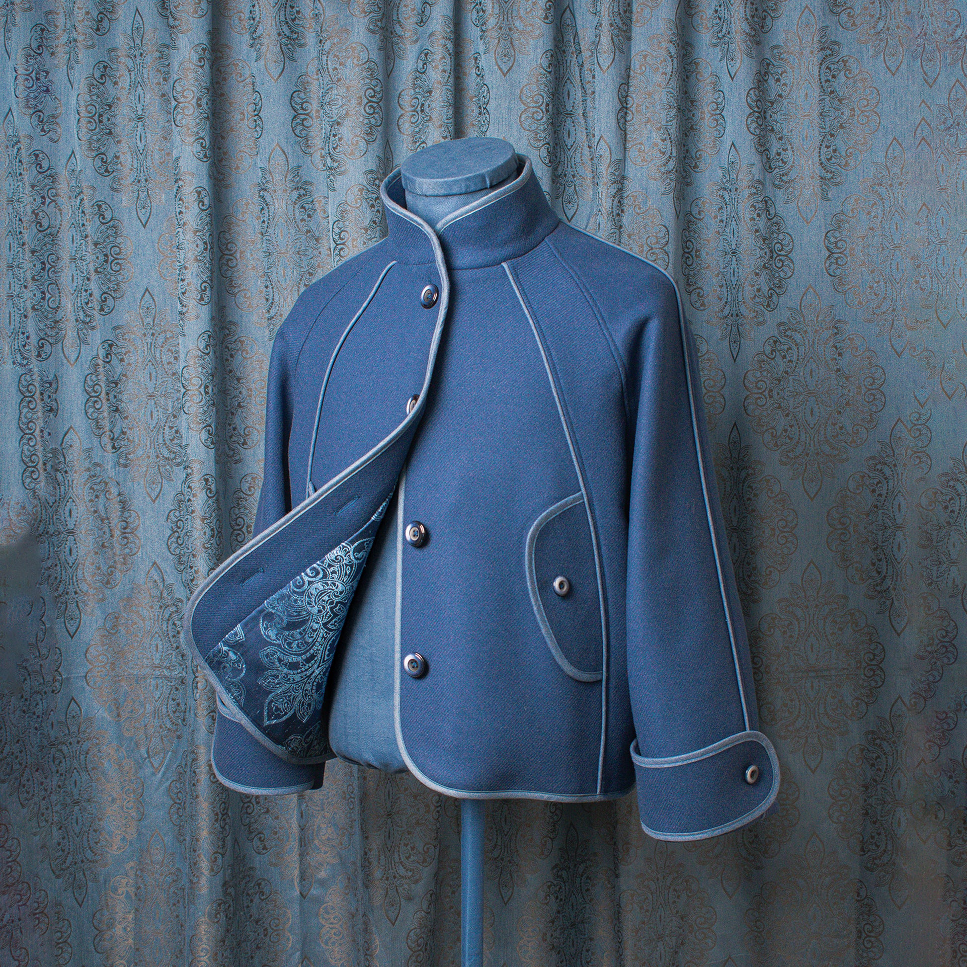 HOTEL LOBBY JACKET BLEU