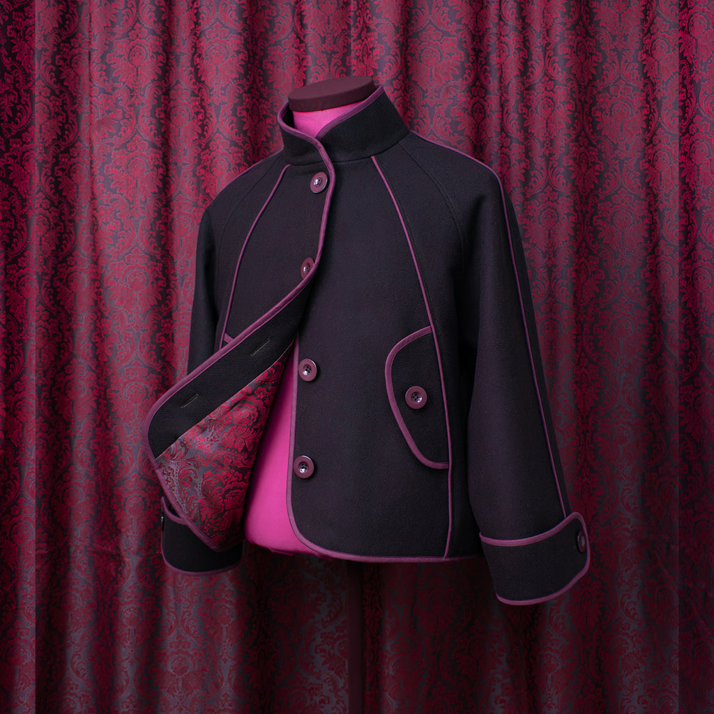 HOTEL LOBBY JACKET BORDEAUX