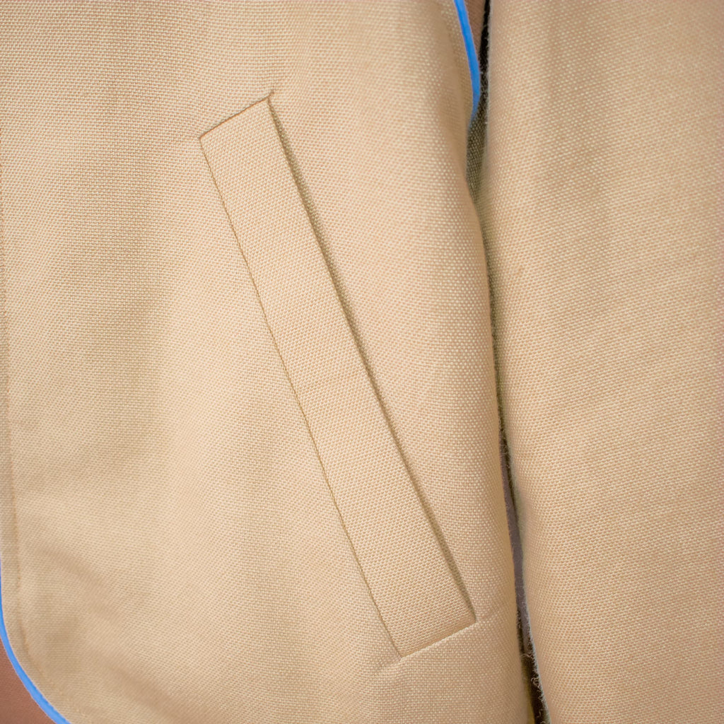 TRACK JACKET NOISETTE