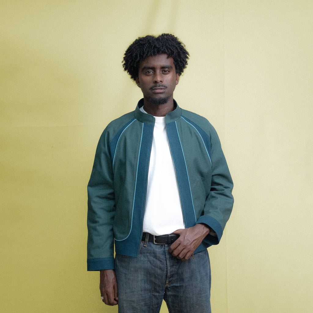 TRACK JACKET SAPHIR