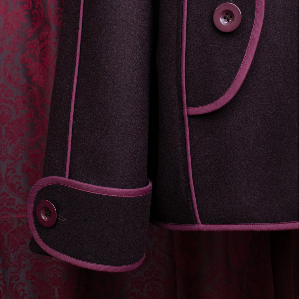 HOTEL LOBBY JACKET BORDEAUX