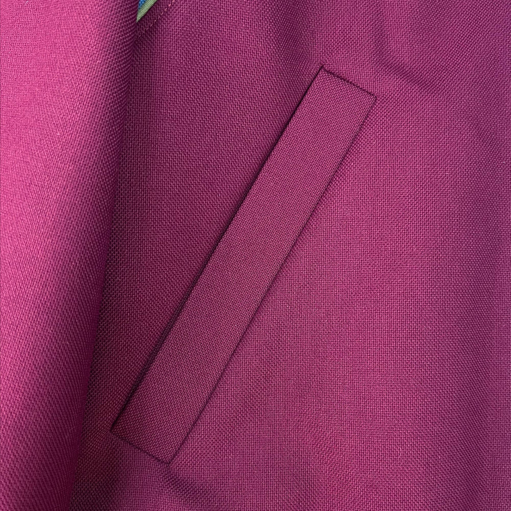 TRACK JACKET GRENAT