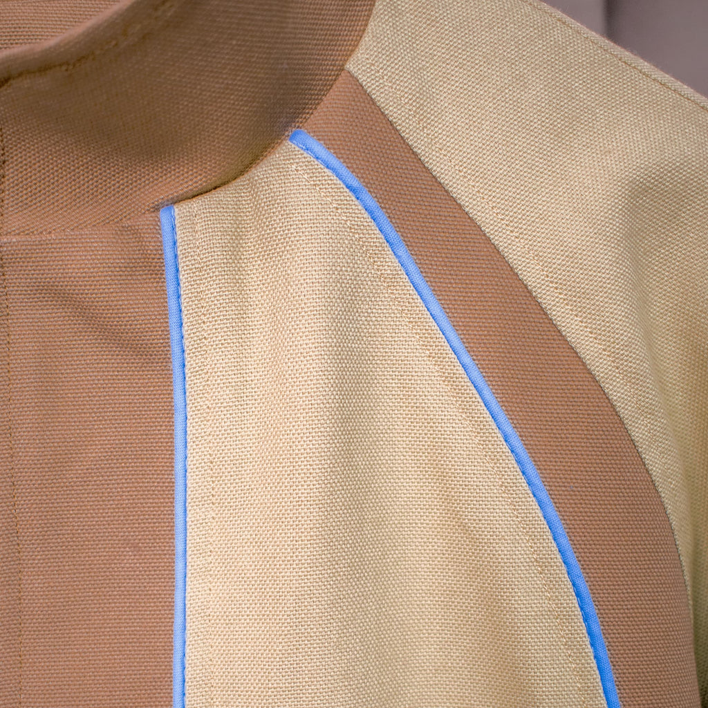 TRACK JACKET NOISETTE