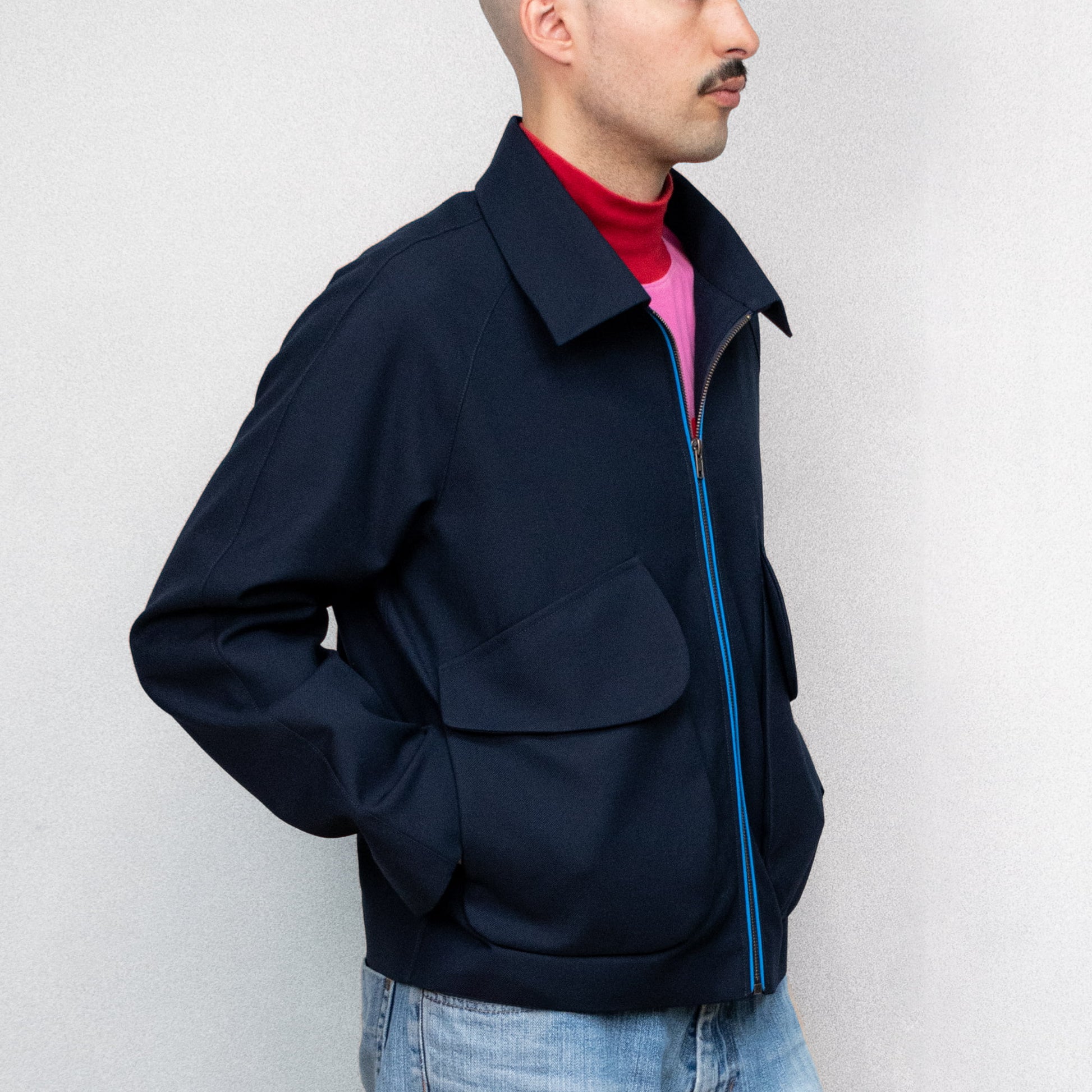 MIDNIGHT BLUE SUPER POCKET JACKET